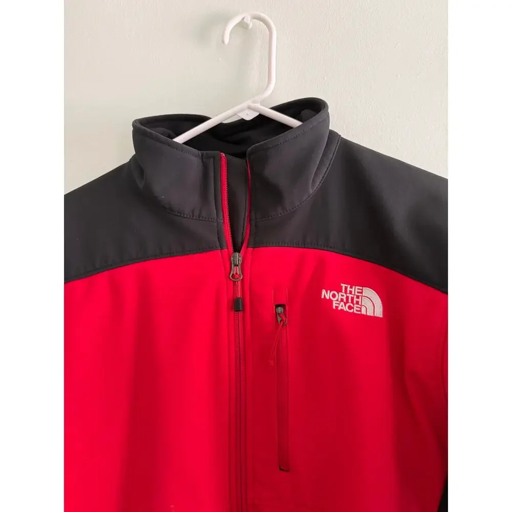 The North Face | Red/Black Pamir Windstopper Jacket Softshell Outdoors Zip-Up